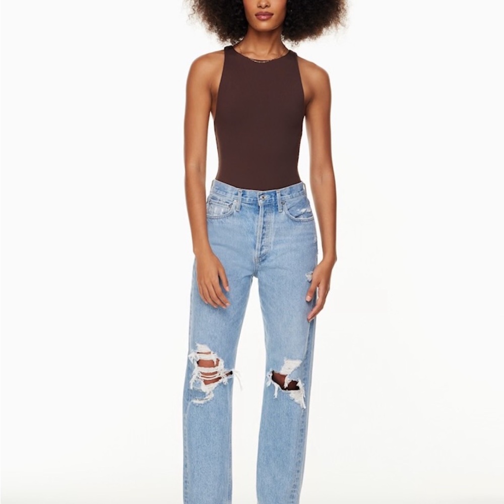 Agolde 90’s Light Blue Distressed jeans